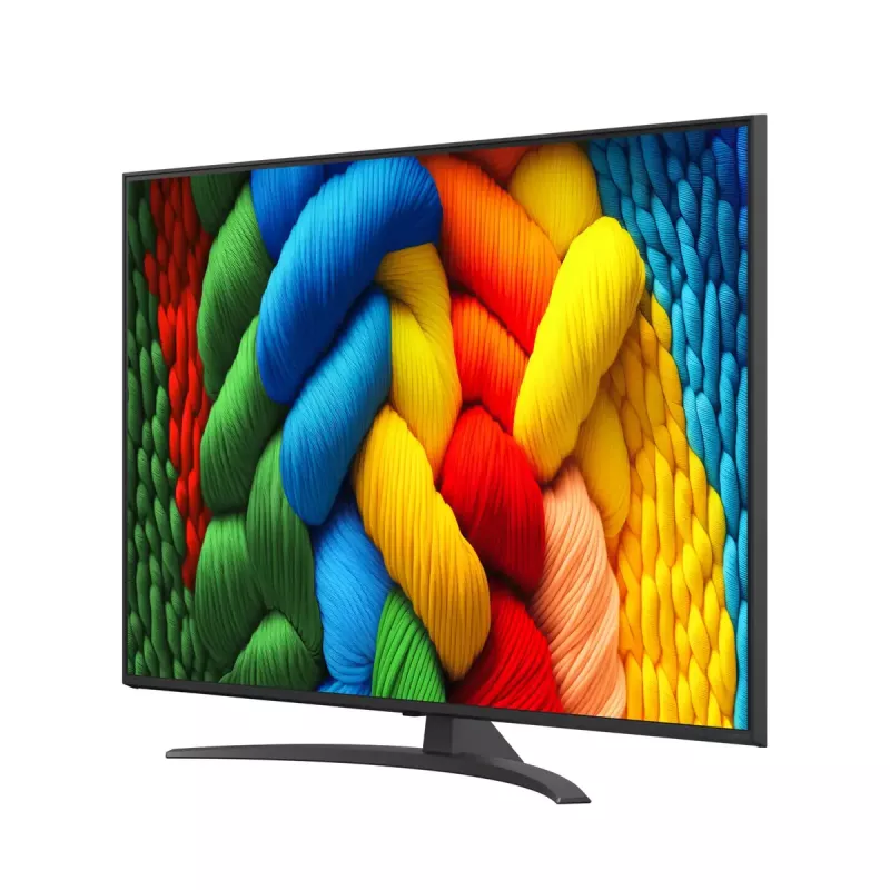 LG NanoCell AI 55NANO81A6A 139,7 cm (55 polegadas) 4K Ultra HD Smart TV Wi-Fi preto