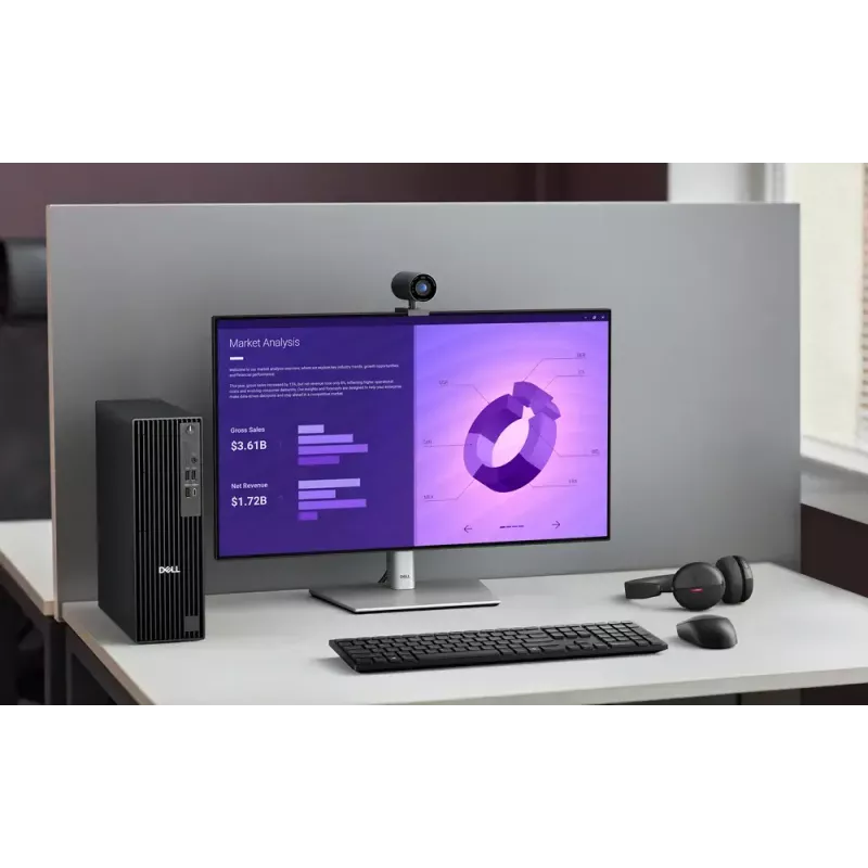 DELL Pro QBS1250 Plus Intel Core Ultra 5 235 16 GB DDR5-SDRAM 512 GB SSD Windows 11 Pro Slim PC PC preto