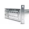 Suporte para calha DIN DIGITUS, 4U, 178 x 483 x 223 mm, zincado, incl. calha DIN, profundidade e altura variáveis