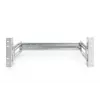 Suporte para calha DIN DIGITUS, 4U, 178 x 483 x 223 mm, zincado, incl. calha DIN, profundidade e altura variáveis