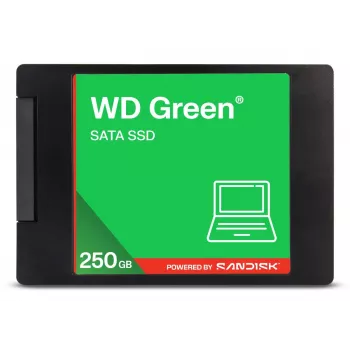 SSD WESTERN DIGITAL - WD Green - 250 GB - SATA 6Gb/s - caixa de 2,5