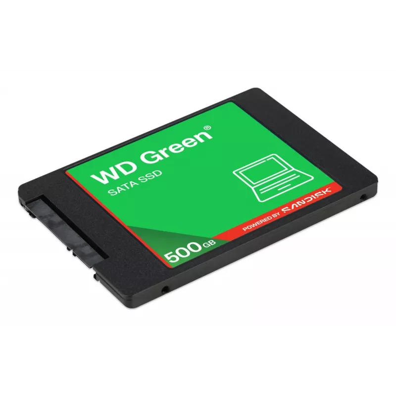 SSD WESTERN DIGITAL - WD Green - 500GB - SATA 6Gb/s - caixa de 2,5 inch/7 mm