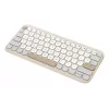 Teclado ASUS Marshmallow KW100 Sem fios Bluetooth QWERTZ bege cinzento branco