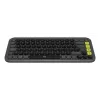 Teclado Logitech POP Icon Keys Universal Bluetooth QWERTY US International grafite verde