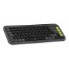 Teclado Logitech POP Icon Keys Universal Bluetooth QWERTY US International grafite verde
