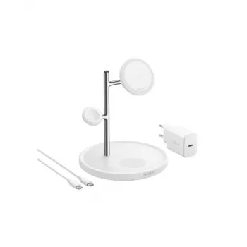 Carregador sem fios de carregamento rápido para interior Anker MagGo Universal branco USB