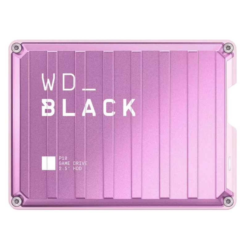 WESTERN DIGITAL WD_BLACK P10 Game Drive – 6 TB – USB 3.2 Gen 1 – rosa