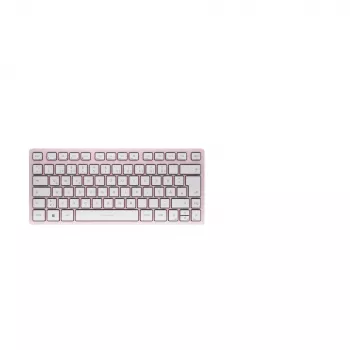 Teclado CHERRY KW 7100 MINI BT universal Bluetooth QWERTZ alemão rosa
