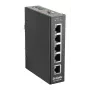 Switch industrial não gerido D-Link de 5 portas com 5 portas 10/100 BaseT(X)