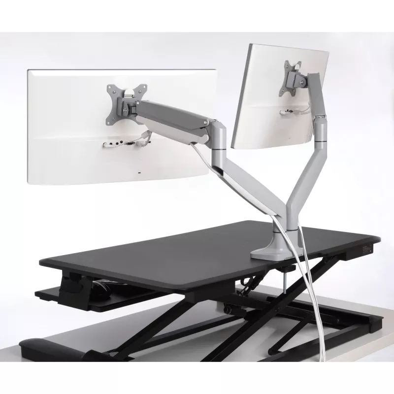Braço de monitor duplo com altura ajustável Kensington SmartFit One-Touch