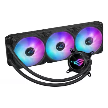 Conjunto de arrefecimento líquido para processador ASUS ROG Strix LC III 360 ARGB 12 cm preto