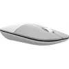 Rato sem fios HP Z3700 cerâmica branco, ambidestro, ótico, RF Wireless, 1200 DPI, prateado, branco