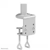 Neomounts FPMA-D935D suporte de secretária para dois monitores, articulado, com grampo, 14–27 polegadas (35,6–68,6 cm), 6 kg por ecrã, VESA 75x75/100x100, prateado