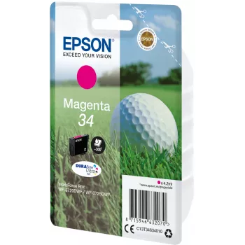 Cartucho Epson 34 magenta 300 páginas C13T34634010