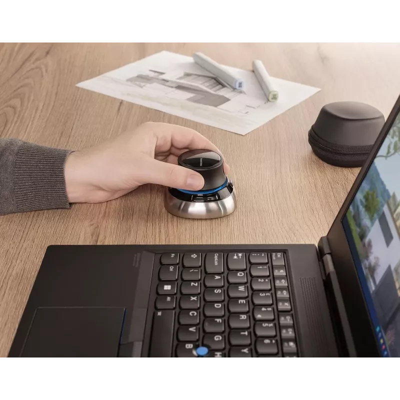 Rato 3Dconnexion SpaceMouse Office RF Wireless + Bluetooth + USB Type-A