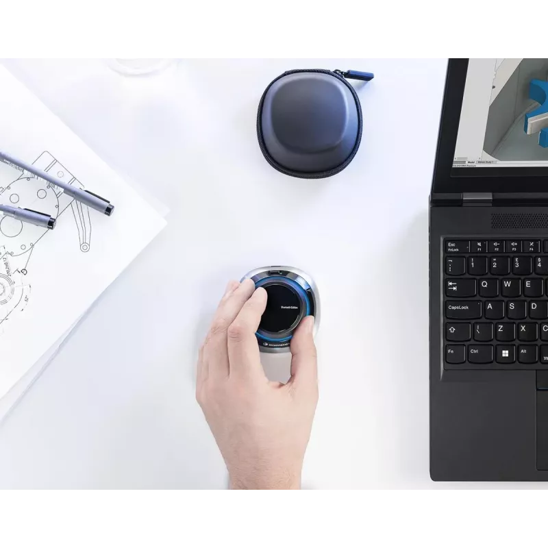 Rato 3Dconnexion SpaceMouse Office RF Wireless + Bluetooth + USB Type-A