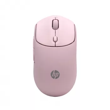 HP 400 Rato sem fios rosa silencioso, ambidestro, RF Wireless + Bluetooth, 6000 DPI, rosa