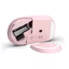 HP 400 Rato sem fios rosa silencioso, ambidestro, RF Wireless + Bluetooth, 6000 DPI, rosa