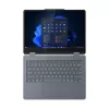 Lenovo 13w 2-in-1 Gen 3 Intel Core 5 120U Híbrido (2-in-1) 33,8 cm (13,3 polegadas) Touchscreen WUXGA 16 GB DDR5-SDRAM 512 GB SSD Wi-Fi 6E (802.11ax) Windows 11 Pro alemão cinzento