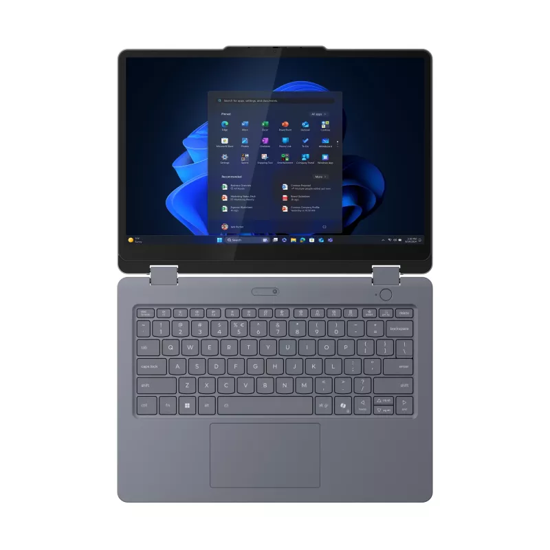 Lenovo 13w 2-in-1 Gen 3 Intel Core 5 120U Híbrido (2-in-1) 33,8 cm (13,3 polegadas) Touchscreen WUXGA 16 GB DDR5-SDRAM 512 GB SSD Wi-Fi 6E (802.11ax) Windows 11 Pro alemão cinzento