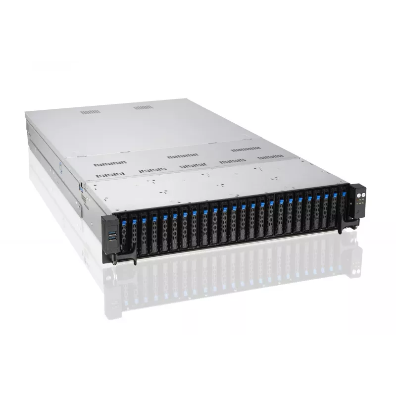ASUS RS720A-E11-RS24U Servidor barebone rack 2U, prateado