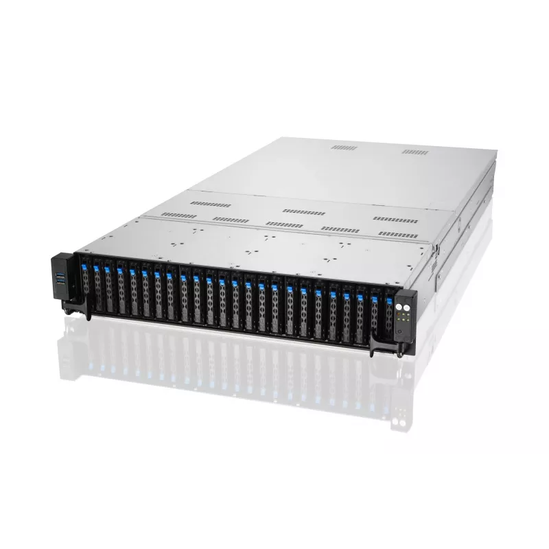 ASUS RS720A-E11-RS24U Servidor barebone rack 2U, prateado