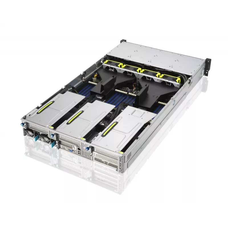 ASUS RS720A-E11-RS24U Servidor barebone rack 2U, prateado