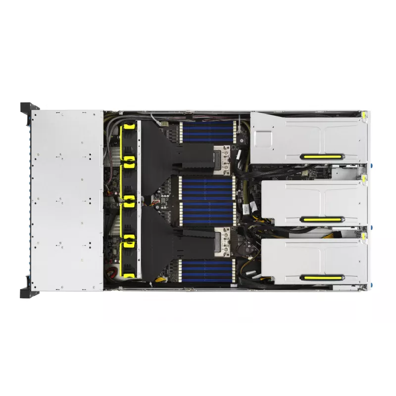 ASUS RS720A-E11-RS24U Servidor barebone rack 2U, prateado