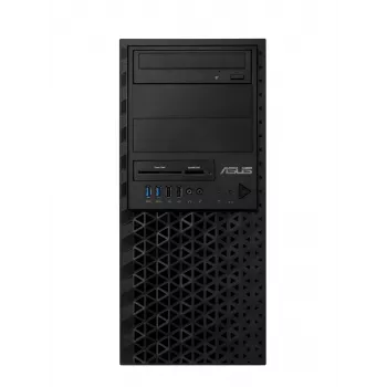 Caixa torre ASUS TS100-E11-PI4 preto com chipset Intel C256, suporte LGA1200, fonte de alimentação 300W