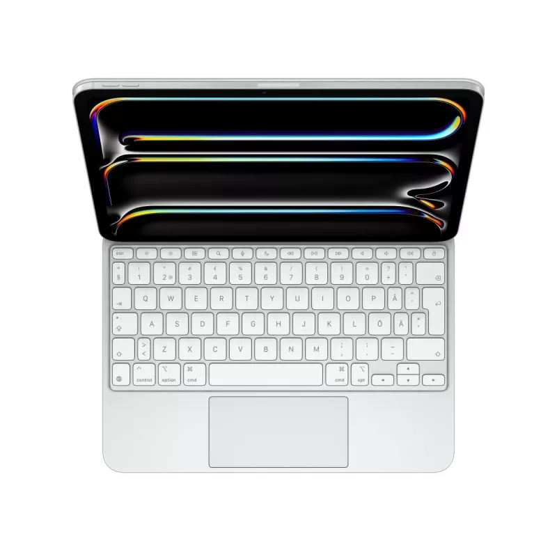APPLE Teclado Magic para iPad Pro 11 polegadas M4 – sueco – branco