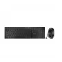 CHERRY DW 9500 SLIM Teclado rato incluído Universal RF Wireless + Bluetooth QWERTY espanhol preto, cinzento