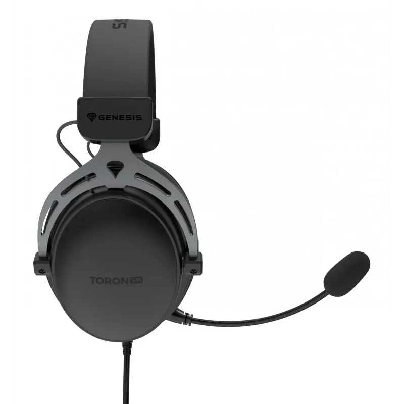 Auscultadores gaming binaurais com fios Genesis Toron 531 — circumaurais, 32 Ω, 20–20000 Hz, cabo de 1 m