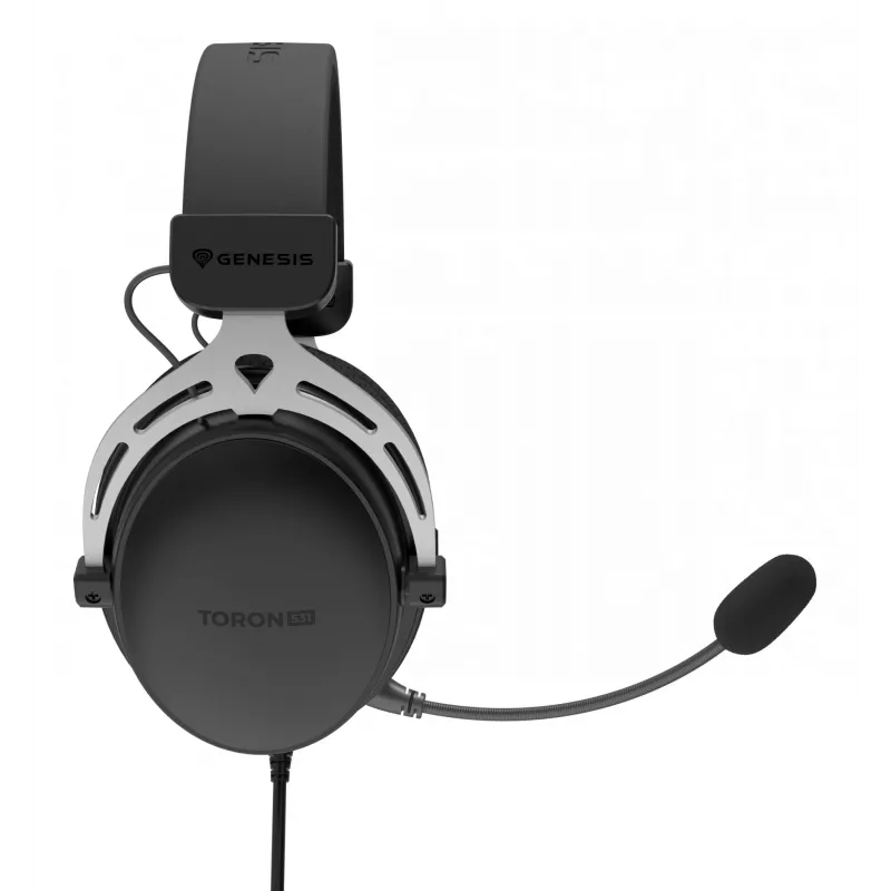 Auscultadores gaming binaurais com fios Genesis Toron 531 — circumaurais, 32 Ω, 20–20000 Hz, cabo de 1 m
