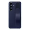 Capa Standing Grip Samsung para Galaxy S25 FE – capa, azul-marinho, para ecrã de 17 cm (6,7 polegadas), suporte de mesa