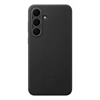 Capa de pele sintética Samsung Kindsuit para Galaxy S25 FE, capa, Samsung, Galaxy S25 FE, 17 cm (6,7 polegadas), preto