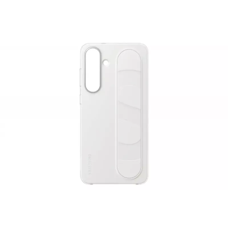 Capa Standing Grip Samsung para Galaxy S25 FE – branco, suporte de mesa