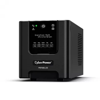 UPS CyberPower PR750ELCD (fonte de alimentação ininterrupta) Line-Interactive 0,75 kVA 675 W 6 saídas AC