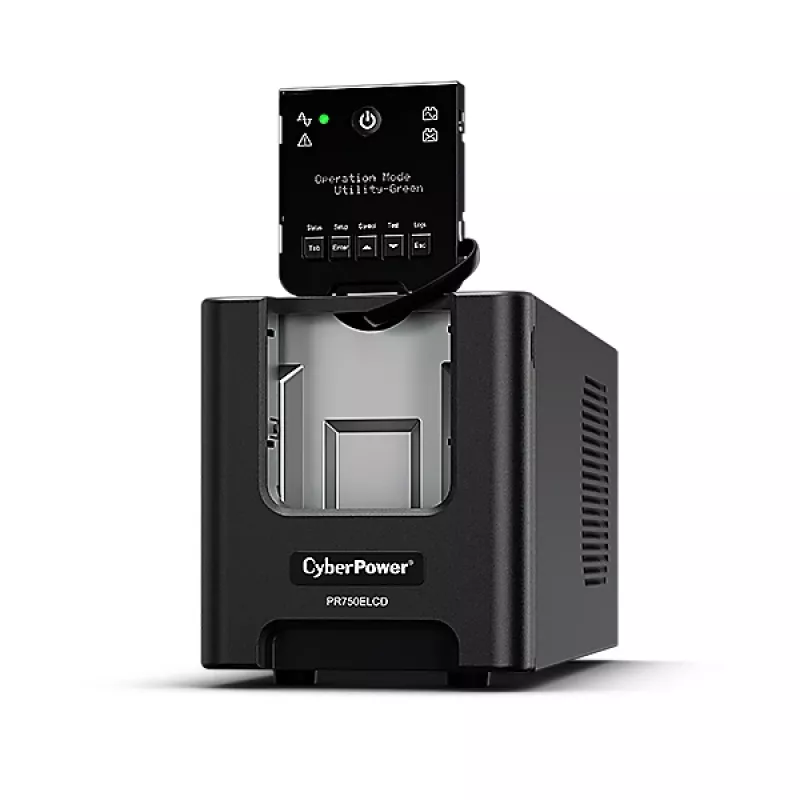 UPS CyberPower PR750ELCD (fonte de alimentação ininterrupta) Line-Interactive 0,75 kVA 675 W 6 saídas AC