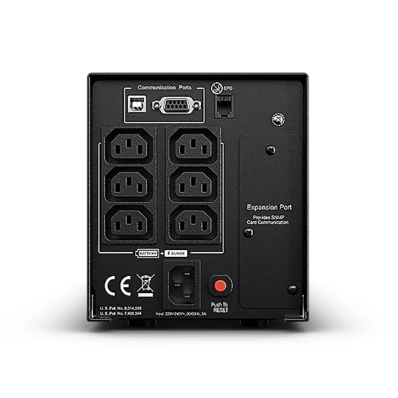UPS CyberPower PR750ELCD (fonte de alimentação ininterrupta) Line-Interactive 0,75 kVA 675 W 6 saídas AC