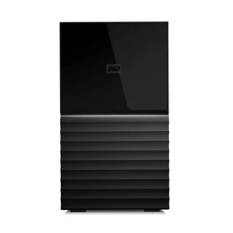 WD My Book Duo WDBFBE0360JBK armazenamento RAID externo de 36 TB (2x 18 TB HDD), USB-C 3.2 Gen 1, RAID 0/1/JBOD, encriptação de hardware AES de 256 bits, preto