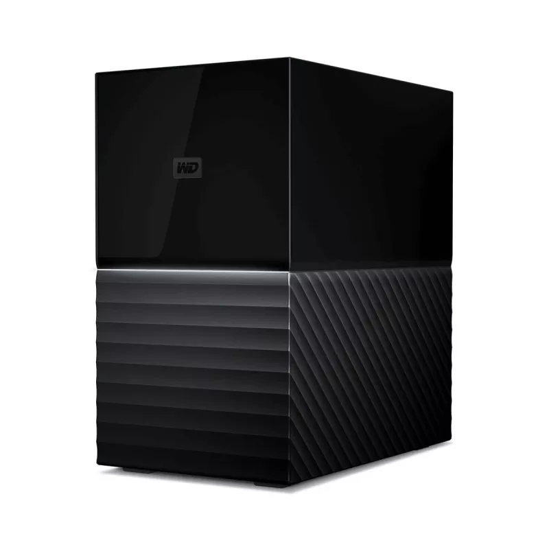 WD My Book Duo WDBFBE0360JBK armazenamento RAID externo de 36 TB (2x 18 TB HDD), USB-C 3.2 Gen 1, RAID 0/1/JBOD, encriptação de hardware AES de 256 bits, preto