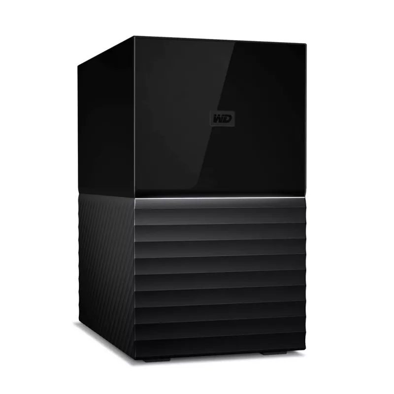 WD My Book Duo WDBFBE0360JBK armazenamento RAID externo de 36 TB (2x 18 TB HDD), USB-C 3.2 Gen 1, RAID 0/1/JBOD, encriptação de hardware AES de 256 bits, preto