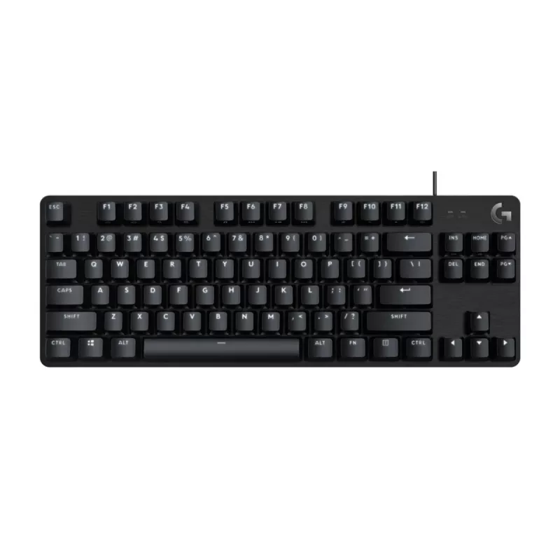 Teclado Gaming Mecânico Logitech G G413 TKL SE Tenkeyless Com fios USB Interruptores mecânicos Preto