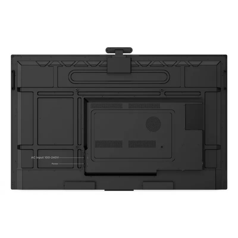 Monitor de computador Lenovo ThinkVision T65 165,1 cm (65 polegadas) 3840 x 2160 píxeis 4K Ultra HD LED Touchscreen Preto