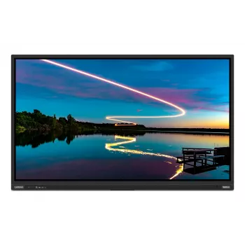 Monitor de computador Lenovo ThinkVision T86 2,18 m (86 polegadas) 3840 x 2160 píxeis 4K Ultra HD LED Touchscreen Preto