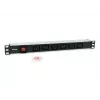 Unidade de distribuição de energia (PDU) Equip 333319 6 saídas AC 1U Preto