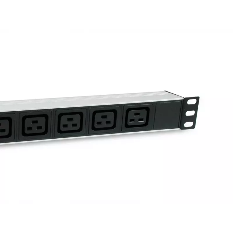 Unidade de distribuição de energia (PDU) Equip 333319 6 saídas AC 1U Preto