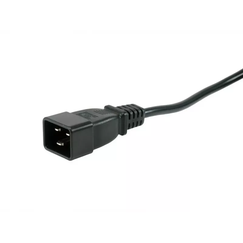 Unidade de distribuição de energia (PDU) Equip 333319 6 saídas AC 1U Preto