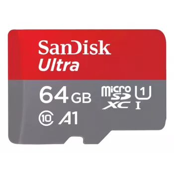 WESTERN DIGITAL SanDisk Ultra micro SDXC 64 GB mais adaptador SD 140 MB/s A1 Classe 10 UHS-I – pack de 2