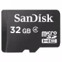 Cartão de memória Micro-SDHC WESTERN DIGITAL SanDisk Classe 4 32 GB